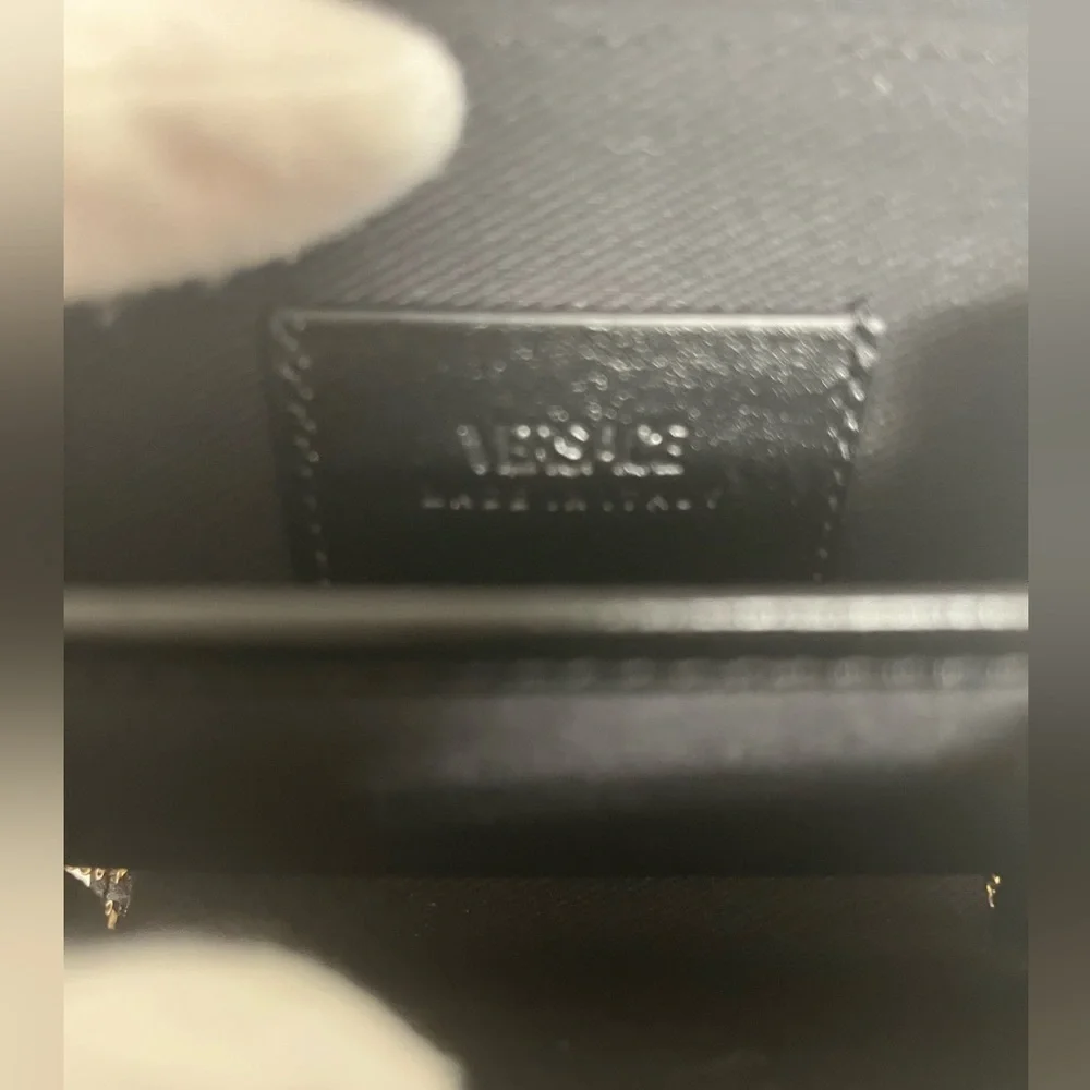 VERSACE Two Way Compact Wallet Belt Bag Box Dust Bag BNWOT